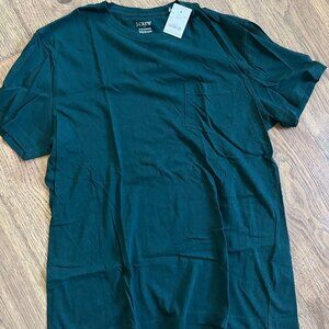 Men's J.Crew T Shirt Tee New With Tags Size Medium Green Teal